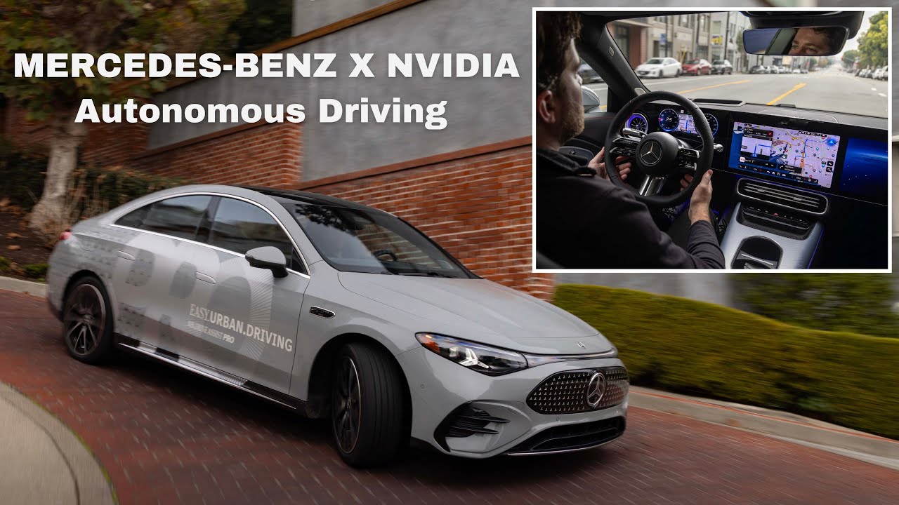 Mercedes-Benz x NVIDIA | Демонстрация автономного вождения | Уровень 2++