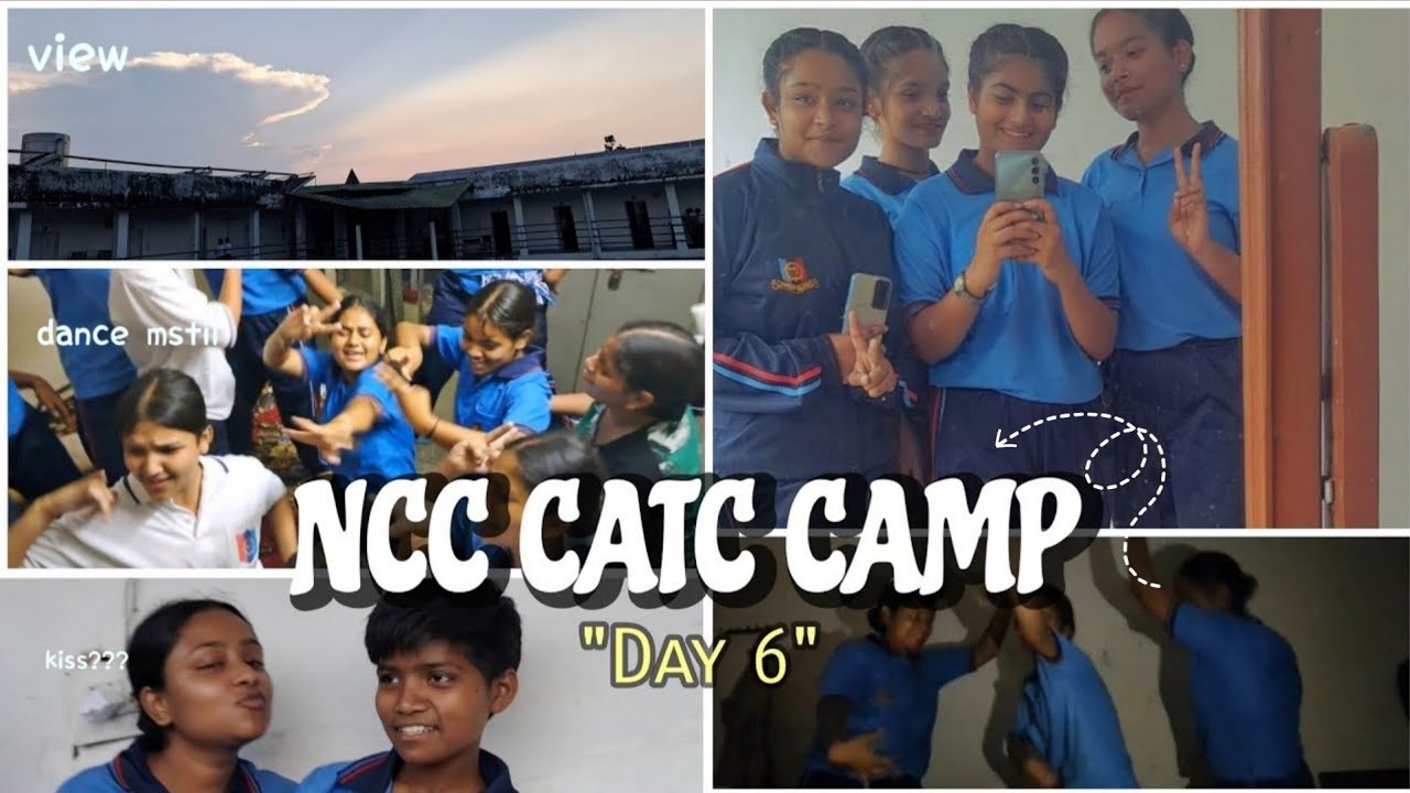 Day 6 of * CATC CAMP * 🏕  | NCC CAMP | Dehradun vlogs ||
