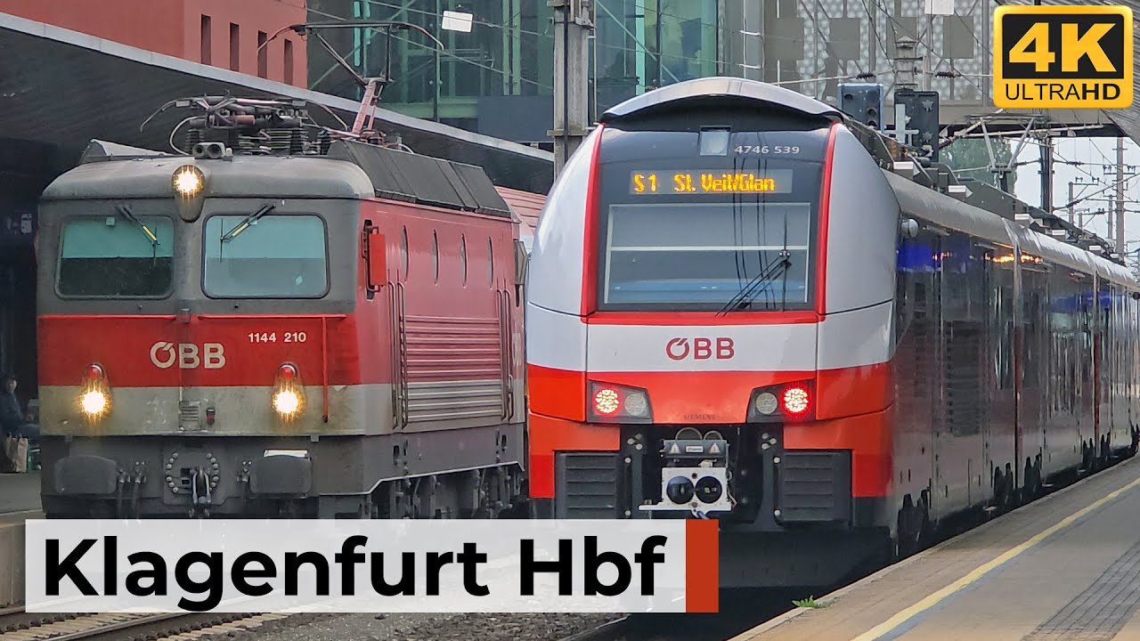Klagenfurt Hbf 09.09.2025 - Abendlicher Bahnverkehr mit ICE, IC, S-Bahn & Güterzügen
