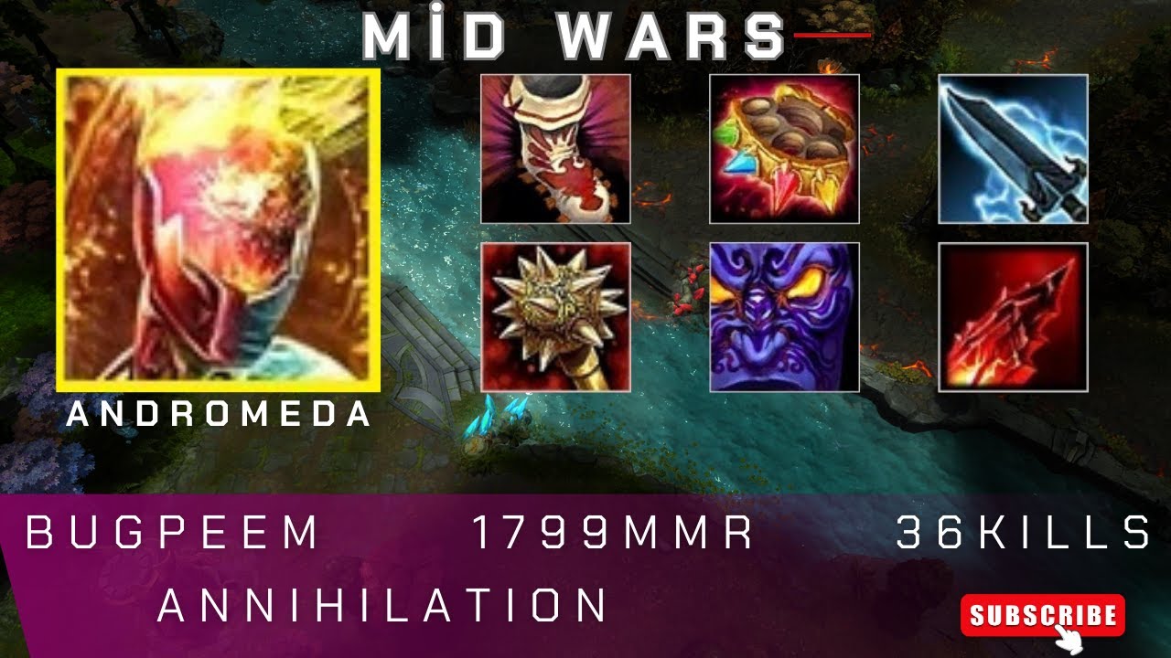 HoN | Mid Wars | Andromeda | BugPeem | 1799 MMR