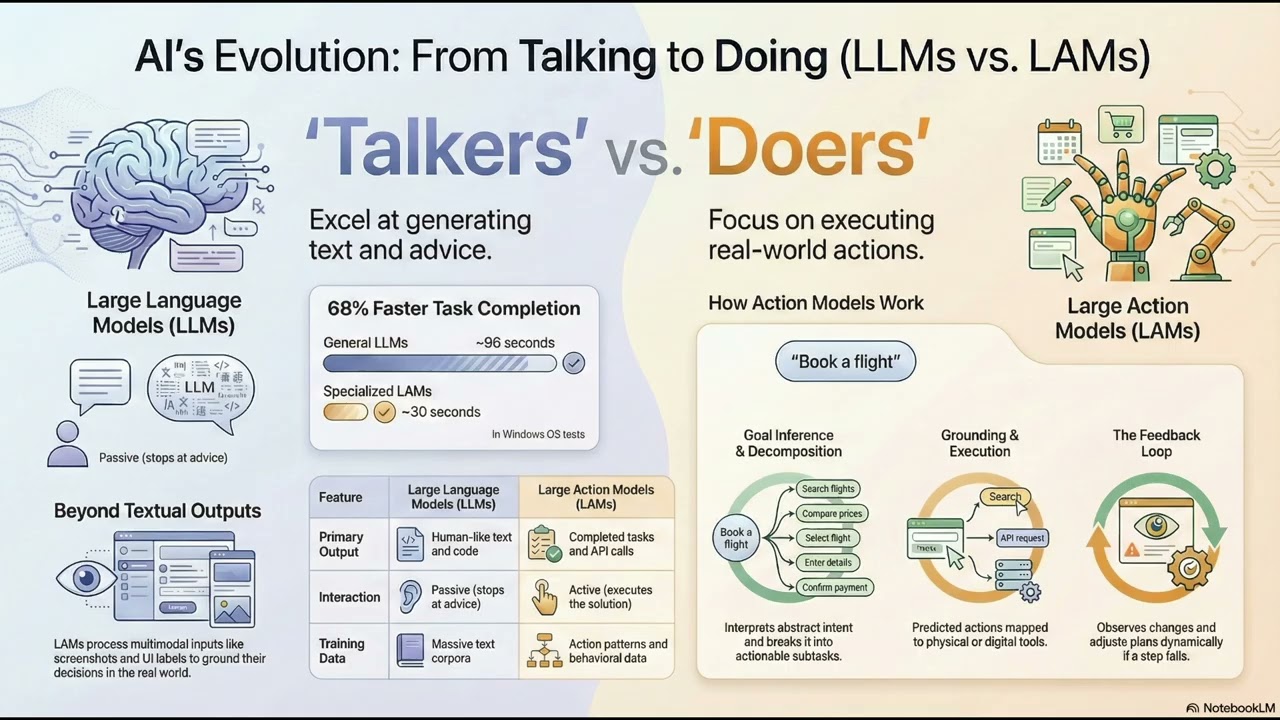 Goodbye Chatbots? How Large Action Models (LAMs) Actually Do Work for You