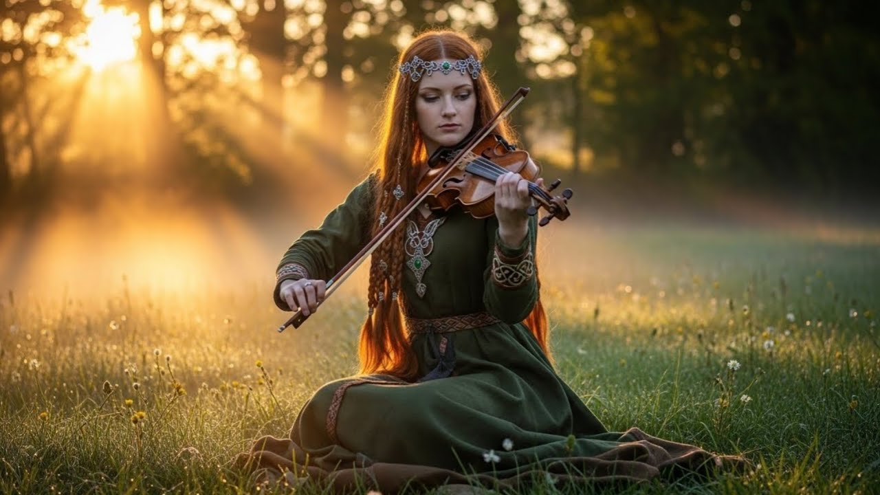 Celtic Fiddle Spirit Awakening 🎻✨ | Irish Instrumental for Strength & Focus