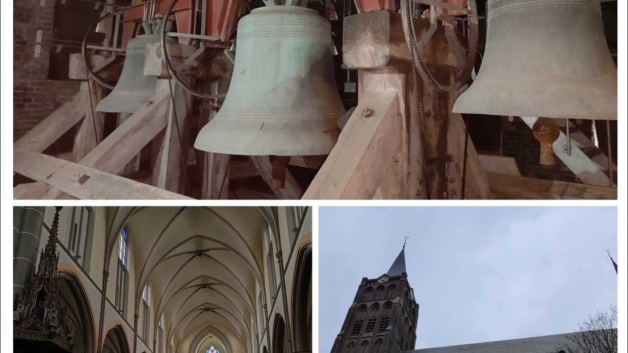 Vinkeveen, kerkklokken van de H.Hart van Jezus, Solo + Volgelui (Binnenopname)