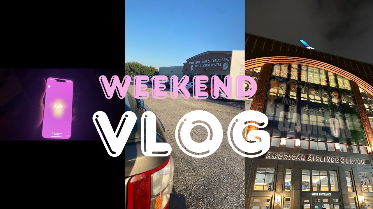 Weekend Vlog | DMV +  iPhone 14 Pro + Rod Wave Concert