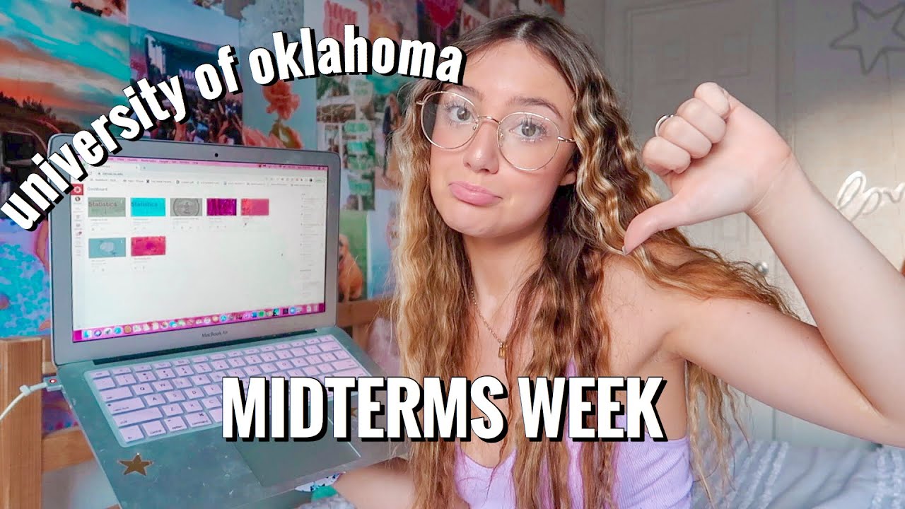 COLLEGE WEEK IN MY LIFE *MIDTERMS EDITION* university of oklahoma