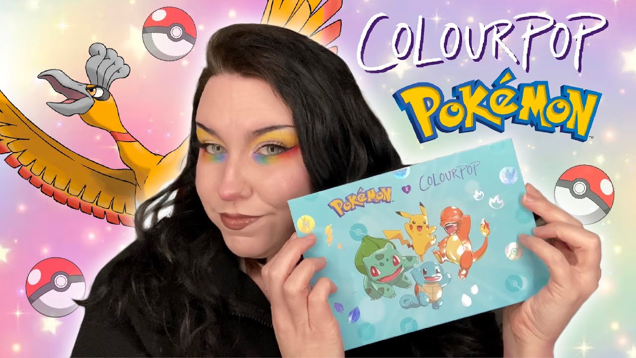 COLOURPOP X POKÉMON Eyeshadow Palette Review (As A Pokemon Fan For Over 10 Years)
