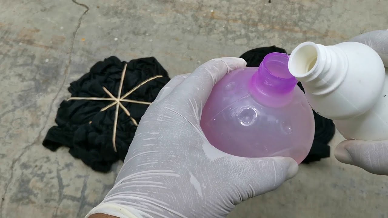 How To Reverse Tie Dye : Bleach Tie Dye Black T Shirt