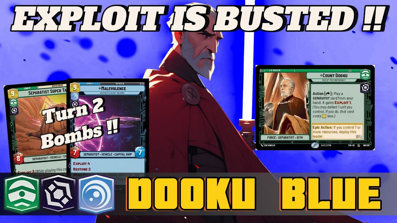 EXPLOIT MECHANIC IS BONKERS !! | Twilight of the Republic | Star Wars Unlimited | Deck Tech