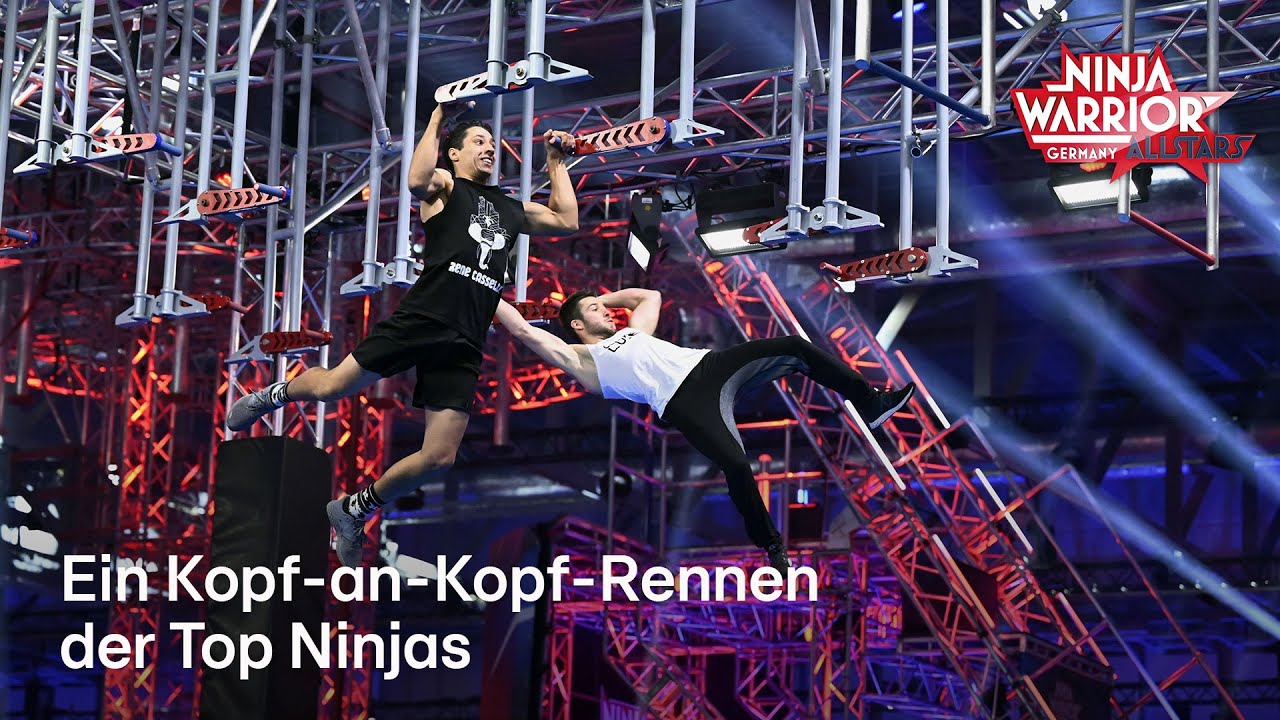 René Casselly vs. Lukas Kilian: Kopf-an-Kopf-Rennen | Ninja Warrior Germany Allstars 2022