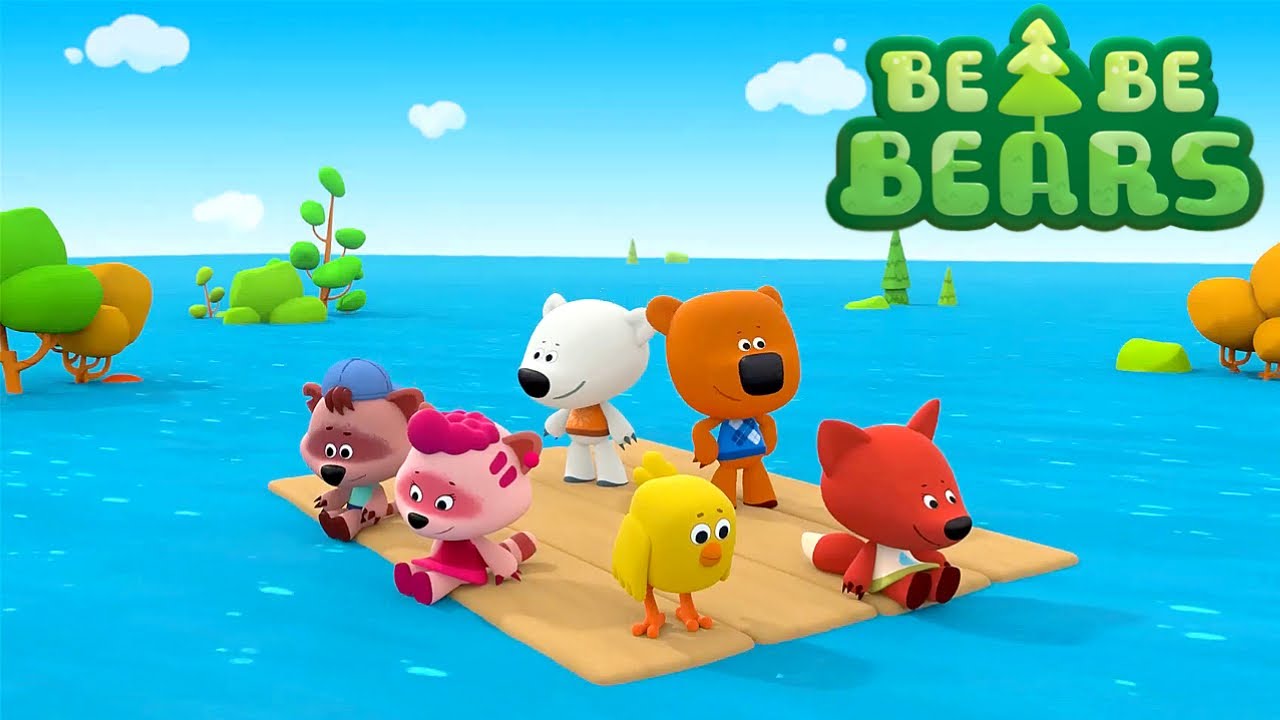 BE-BE-BEARS 🐻  Bjorn & Bucky 💧 Water everywhere 💦  Best Cartoons for Babies - Super Toons TV