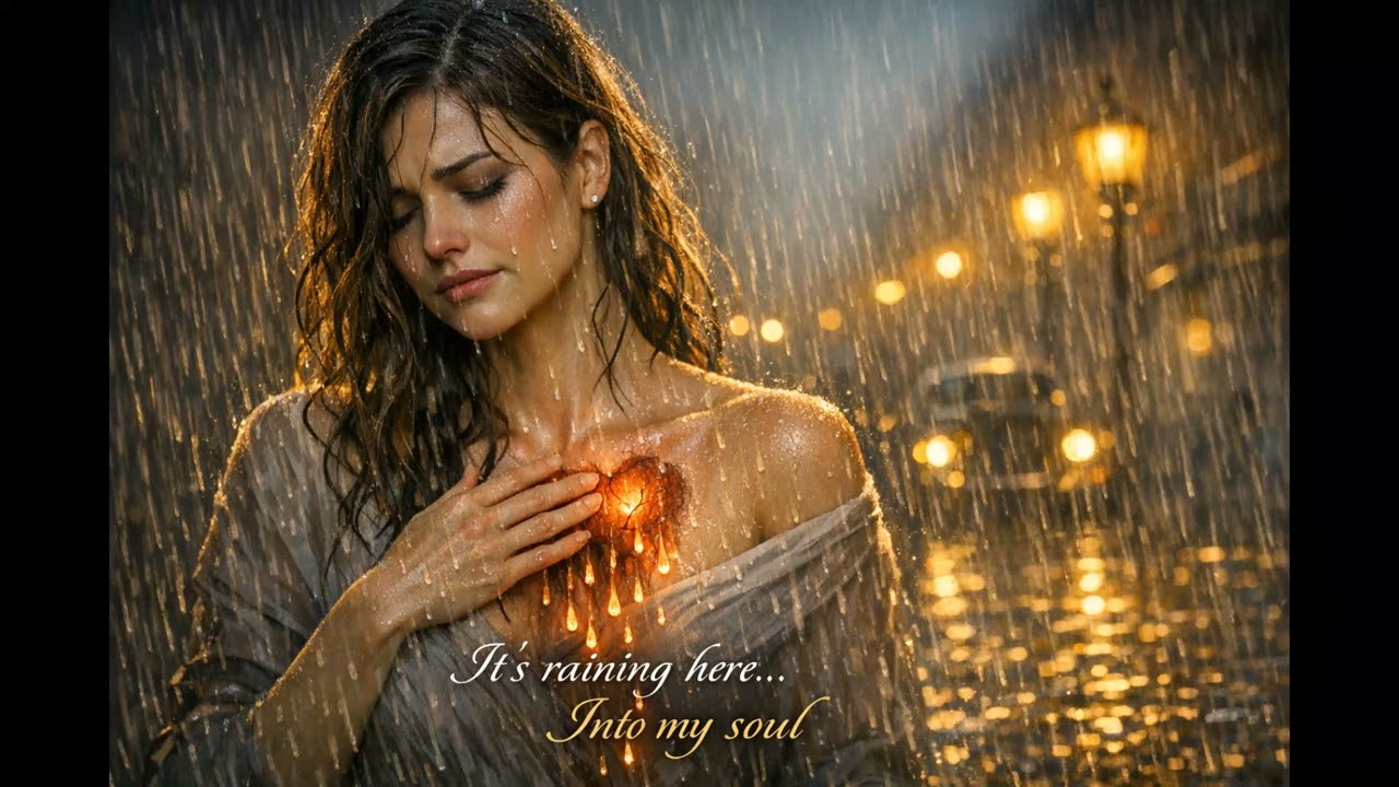 Is raining into my soul. Electronic music.