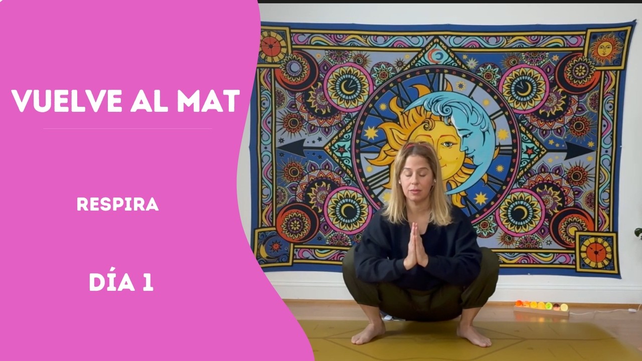 Yoga Suave Mujeres 40+ | Día 1: Respira | 5 Dias Para Volver al Mat de Yoga