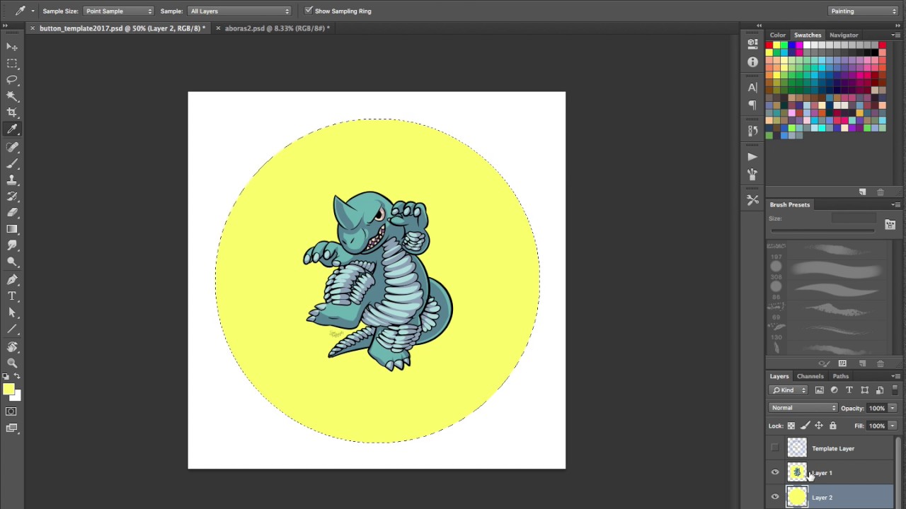 Button Template Tutorial