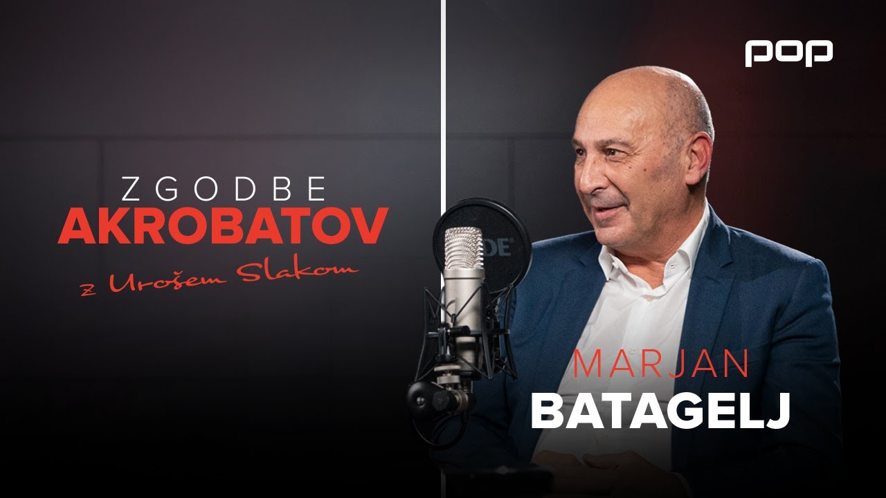 🎙️ Zgodbe akrobatov z Urošem Slakom | Ep. 10: Marjan Batagelj – Kaj pomeni voditi nacionalno ikono