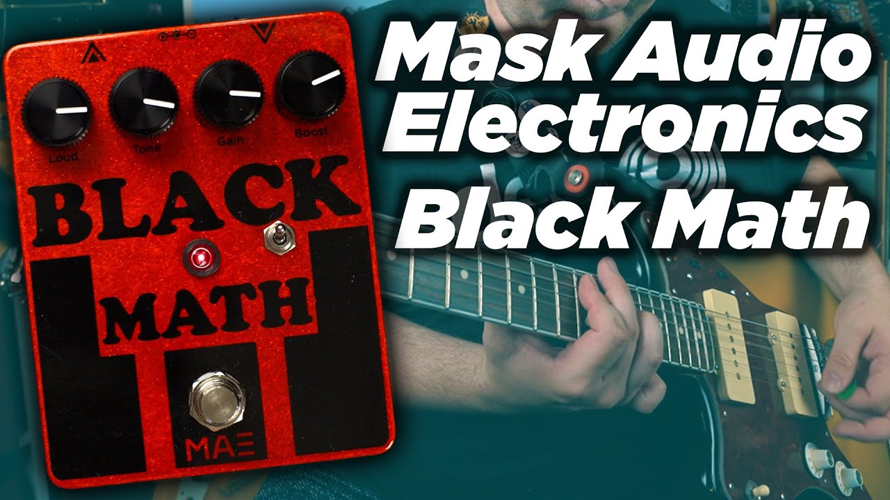 Mask Audio Electronics - Black Math