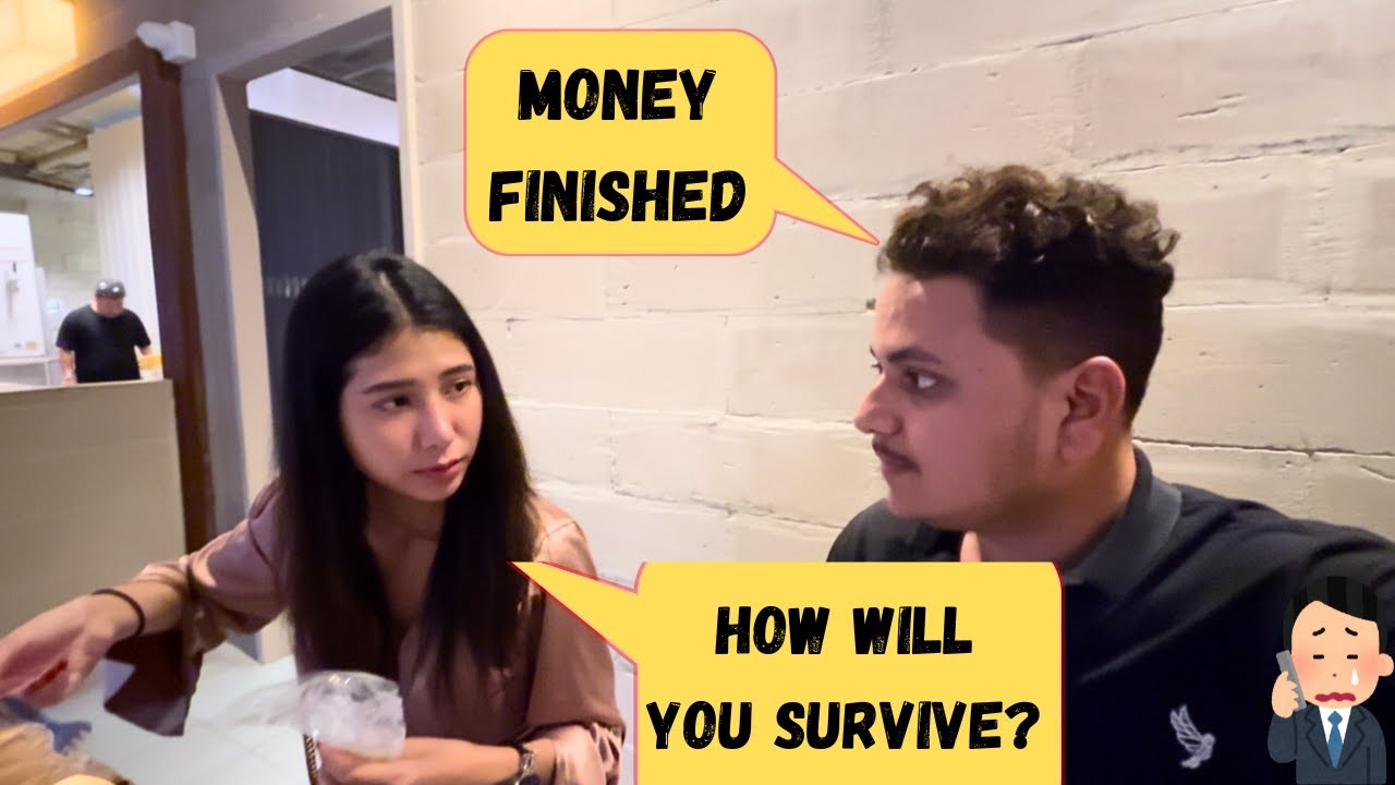 My all MONEY Finished in Thailand | My THAI Girlfriend is so Tensed | Indian in Thailand Travel Vlog