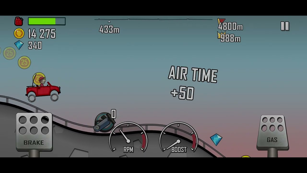 Hill climb racing