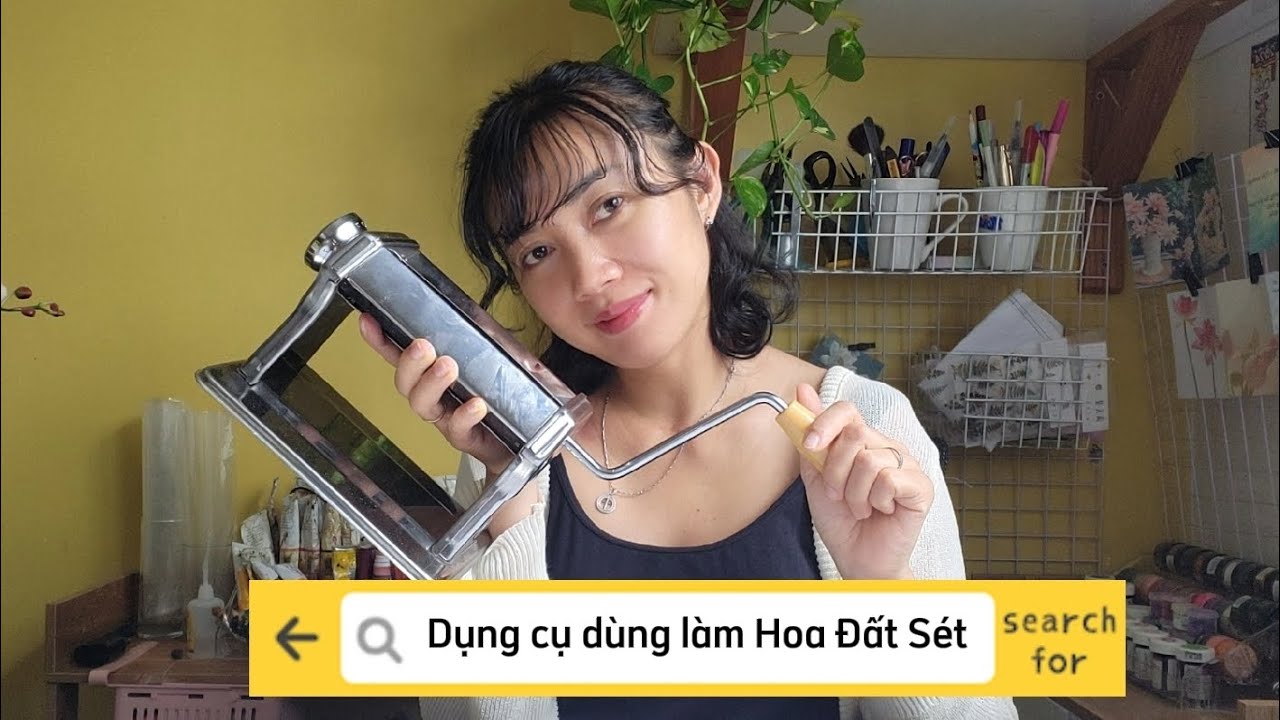 0.2 Các loại dụng cụ làm Hoa Đất sét/ Types of tools for making clay flowers:
