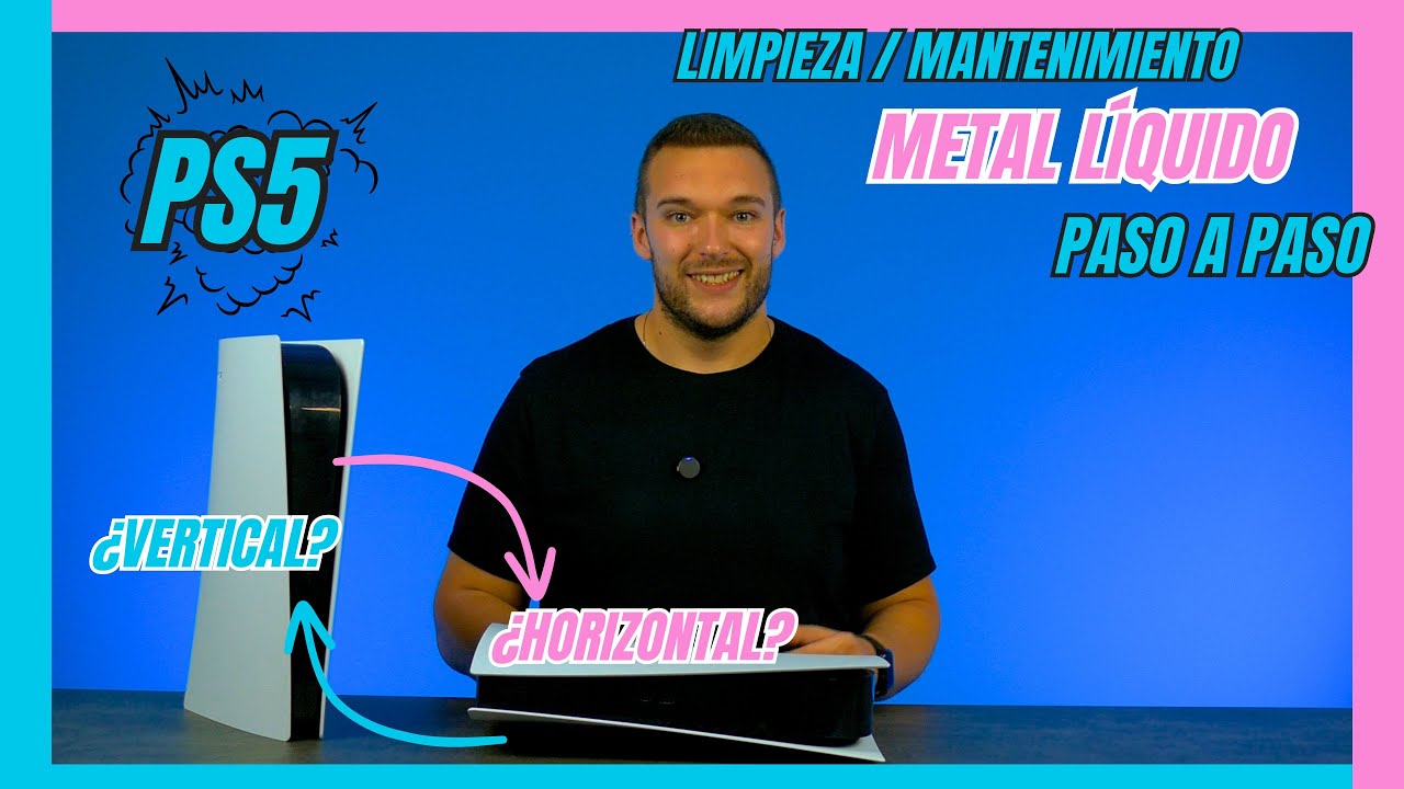 Cómo hacer el Proceso de mantenimiento a PS5 ¡COMPLETO! Limpieza + [Cambio Metal Líquido 💦]