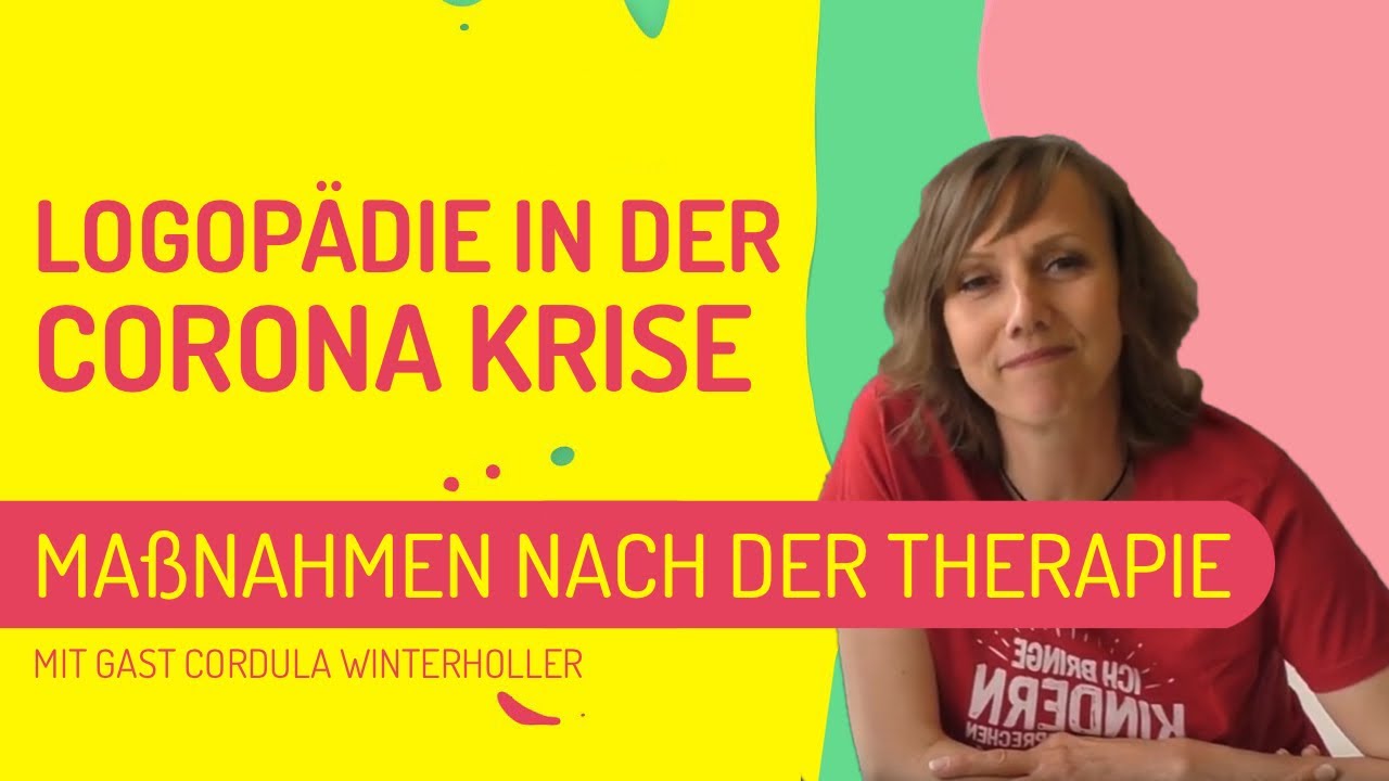 Logopädie in der Corona Krise: Hygienemaßnahmen nach der Therapie