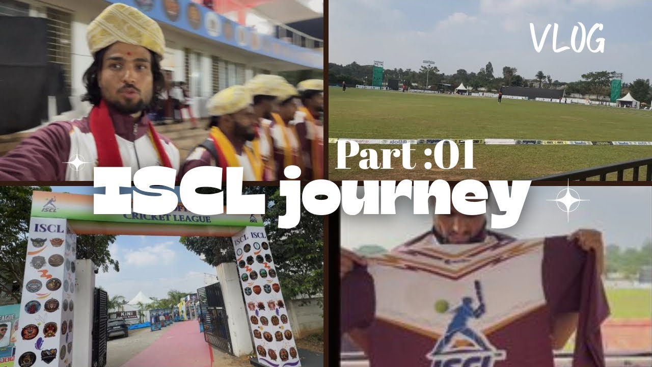 ISCl journey #cricket #gujrattenniscricket #fypシ #vlog #trending video