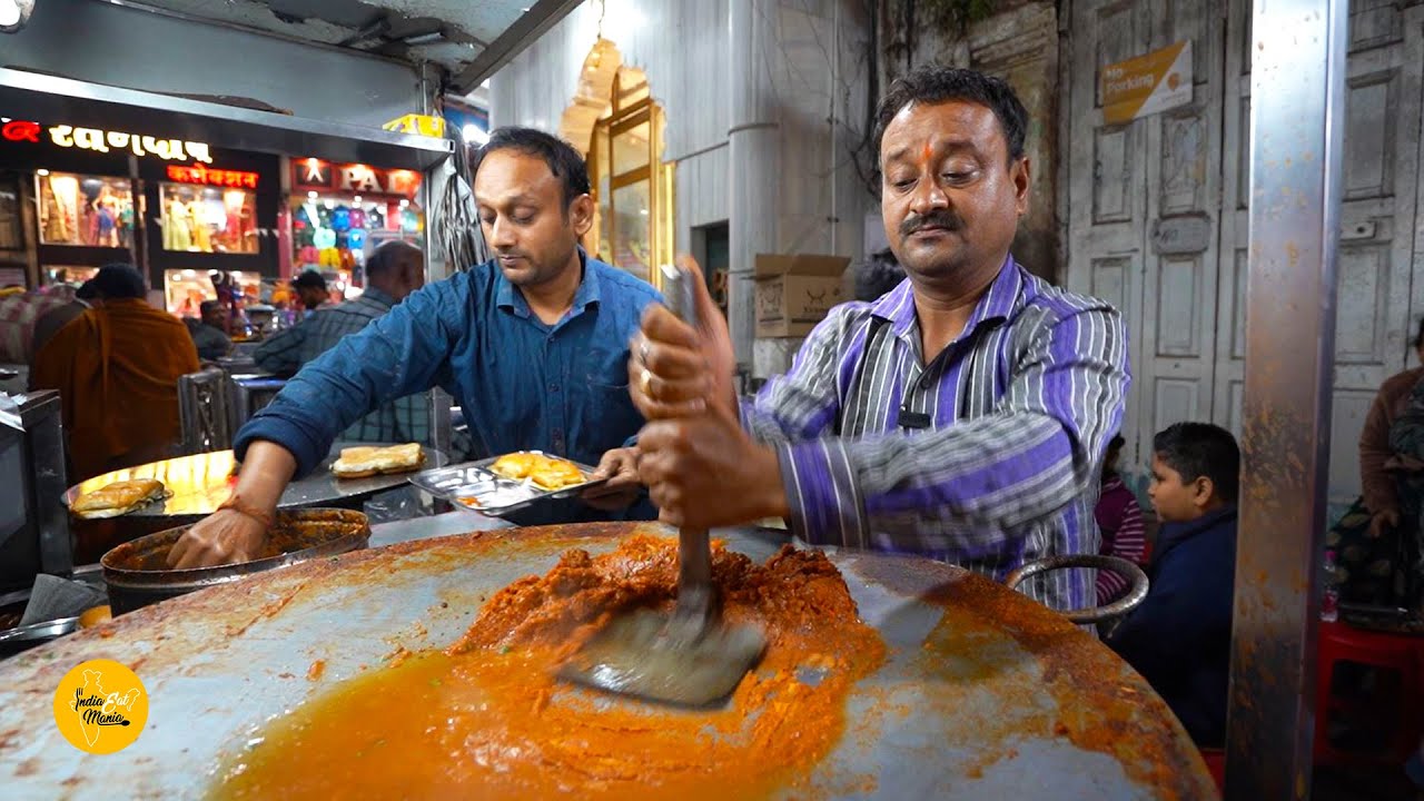 Famous Gupta Ji Pav Bhaji of Jabalpur Rs. 40/- Only l Jabalpur Street Food