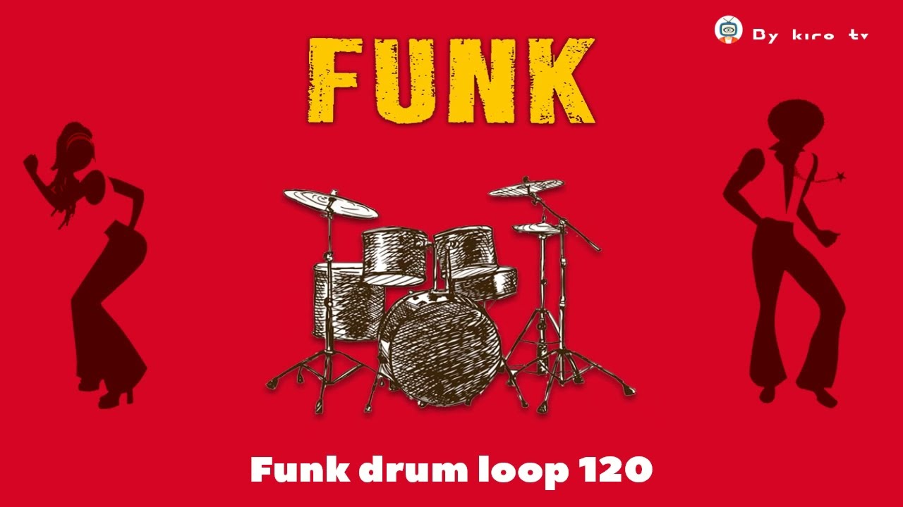 Funk drums loop - 120 BPM
