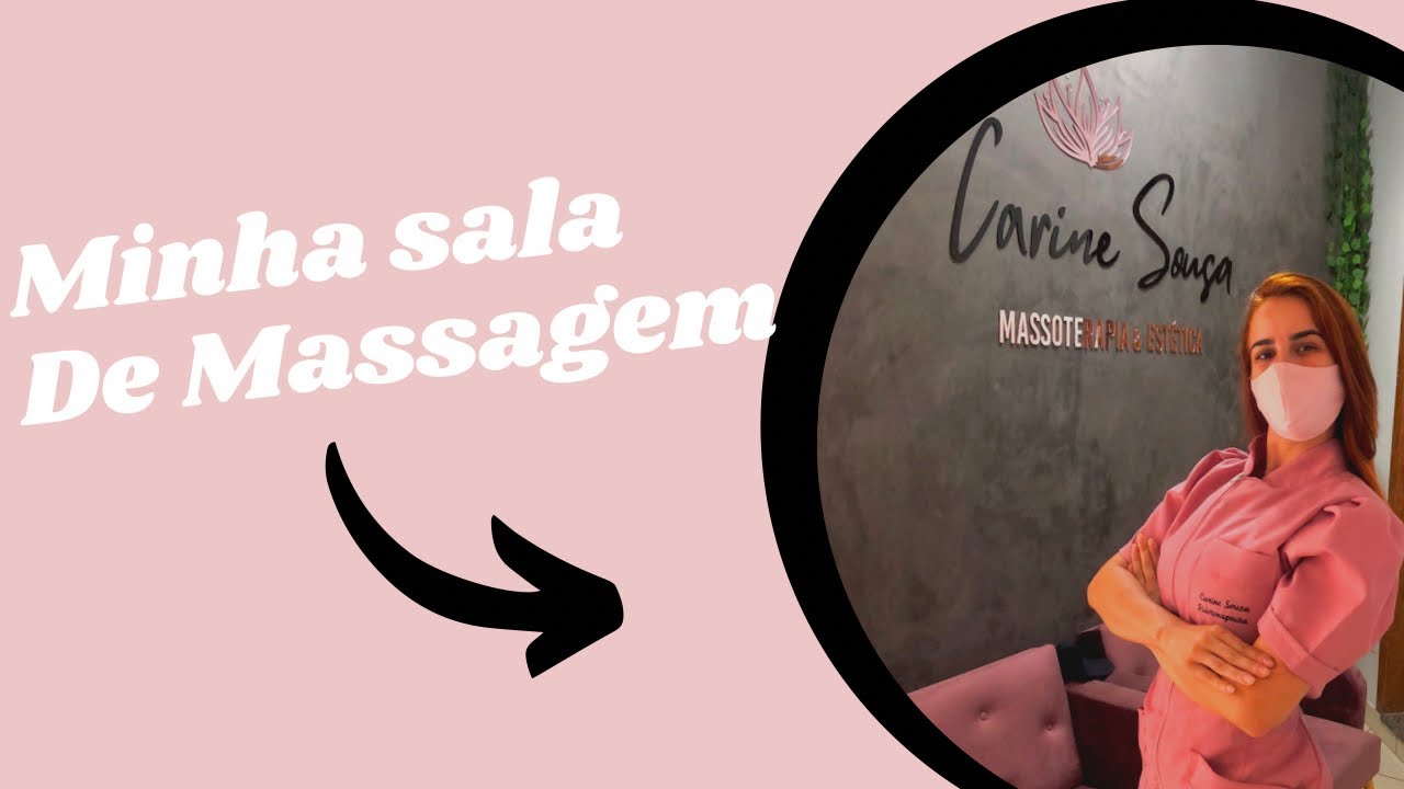 Um tour pela Minha Sala de Massagem / Como montei 😍ideias pra montar sua sala