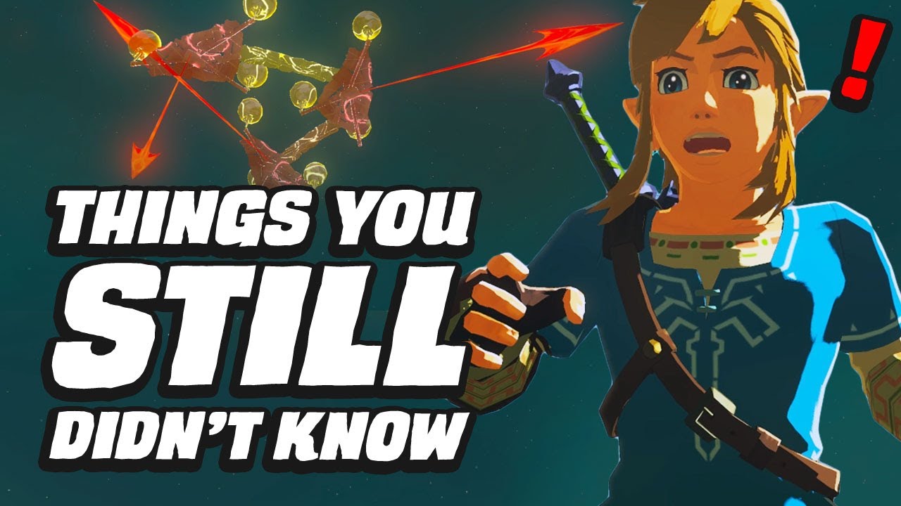 ЕЩЕ 28 вещей, которые вы до сих пор не знали в Zelda Breath Of The Wild
