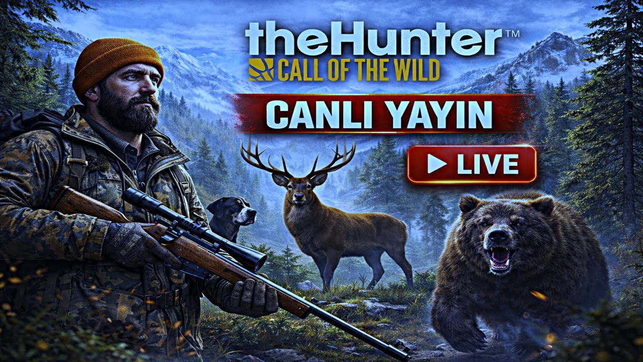 🦌 Great One Avı Başladı! | Call of the Wild LIVE