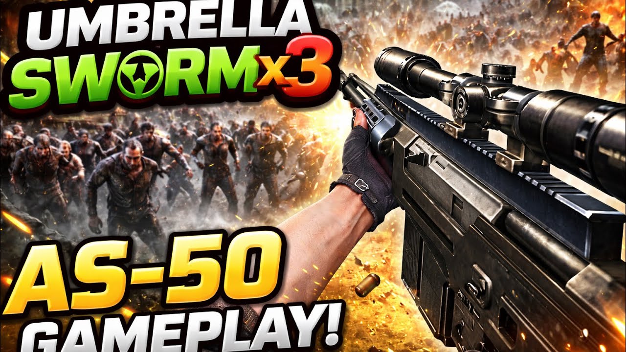 [Zombyy.net] Umbrella Swarm[x3] 24/7 AS-50 Gameplay