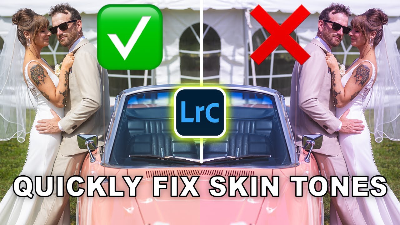 How to correct skin tones using Point Color in Lightroom