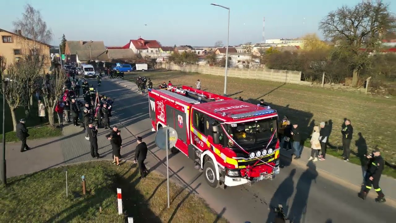 Nowy wóz ratowniczo gaśniczy OSP Lubiewo!!!