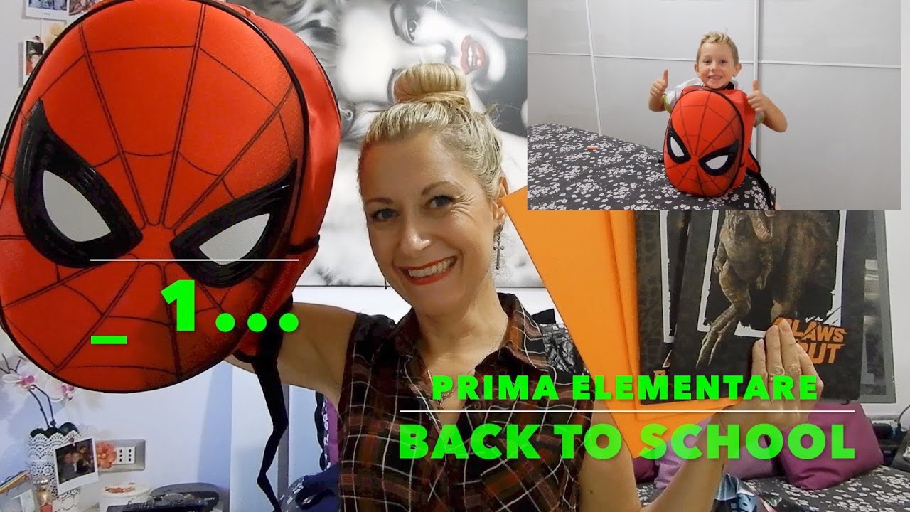 - 1  #BACKTOSCHOOL !! SI VA IN PRIMA ELEMENTARE