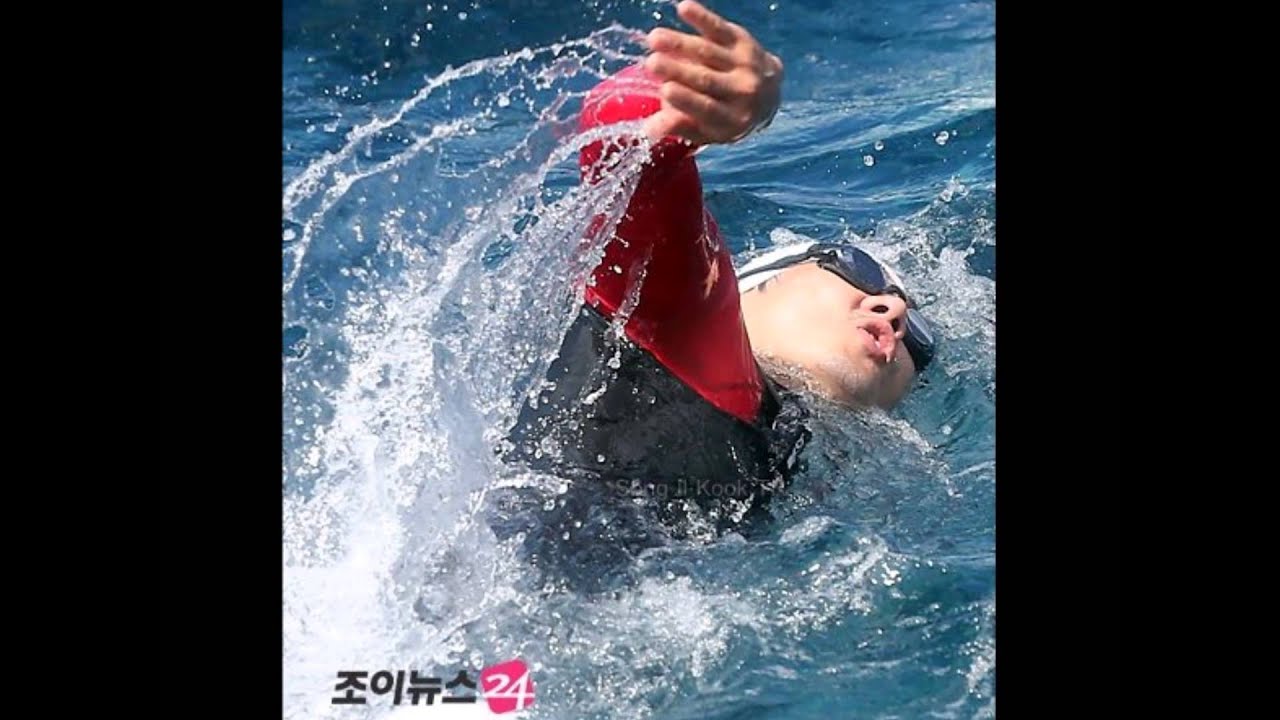 SONG IL GUK SWIM TO DOKDO ISLAND