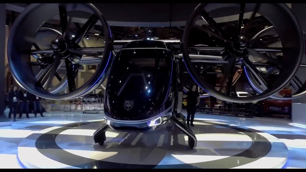 Uber partner Bell unveils flying taxi