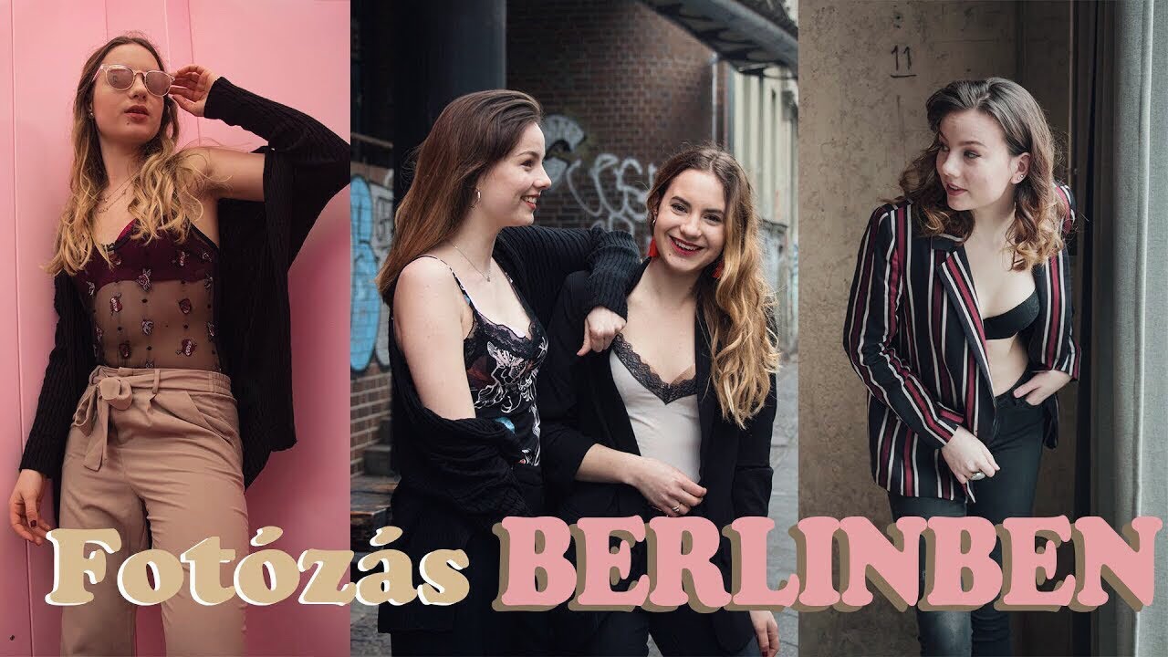 Így fotóztunk BERLINBEN a Tezenisnek | Lina és Panni