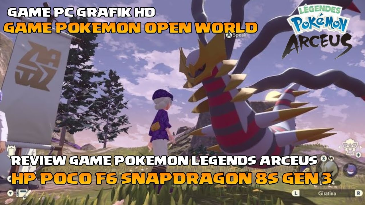 REVIEW GAME POKEMON LEGENDS ARCEUS DI ANDROID OFFLINE TERBARU NO PASSWORD 2025! GAME PC DI ANDROID