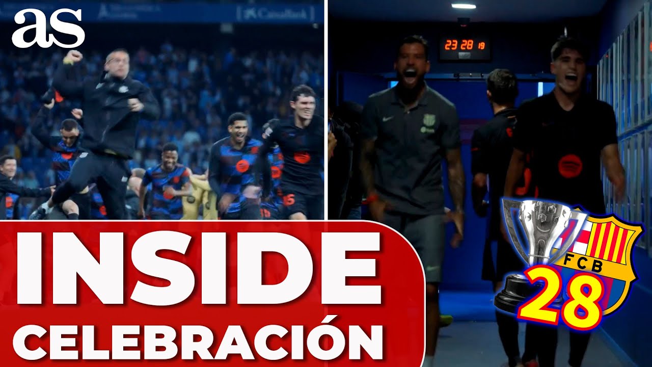 INSIDE BARÇA: CELEBRACIÓN FC BARCELONA desde dentro del título de LALIGA