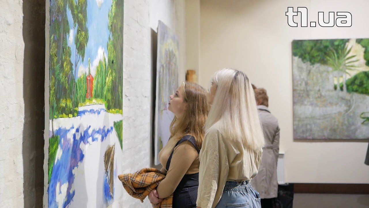 Відеокліп. Виставка робіт Леся Подерв'янського