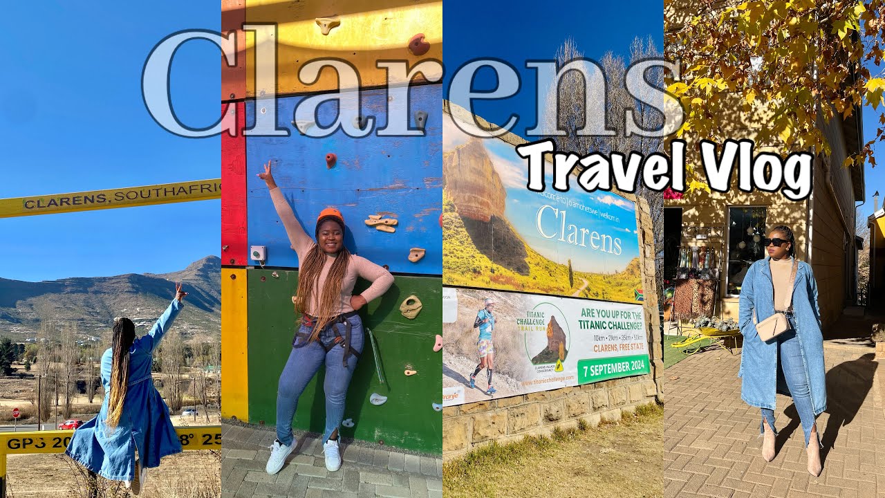 Travel Vlog: Clarens | Lesotho | Road trip | Clarens Xtreme | Kiara Lodge
