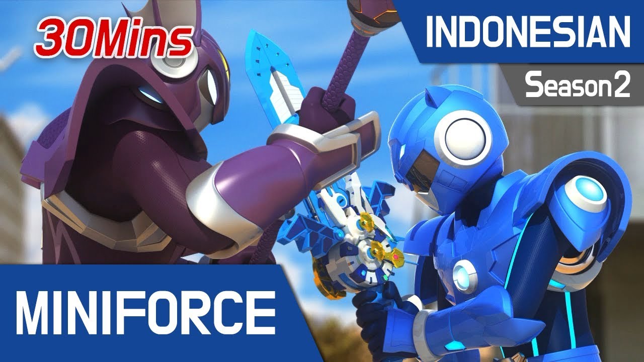 [Indonesian dub.] MiniForce S2 EP16~18
