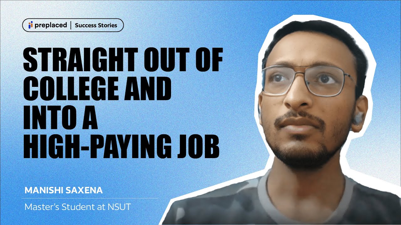 Cracking College Placement Offers | An Incredible Yet Simple Success Story