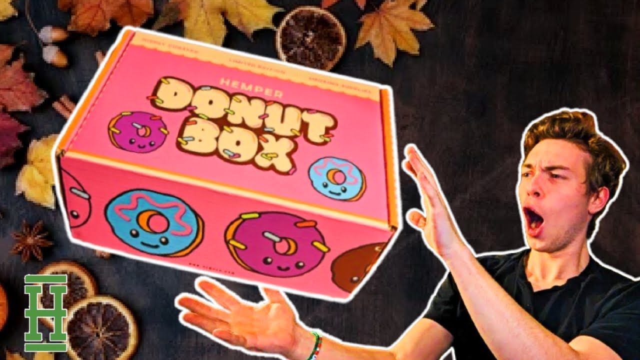 November Hemper Unboxing | The Donut Box  [BIRTHDAY SPECIAL]
