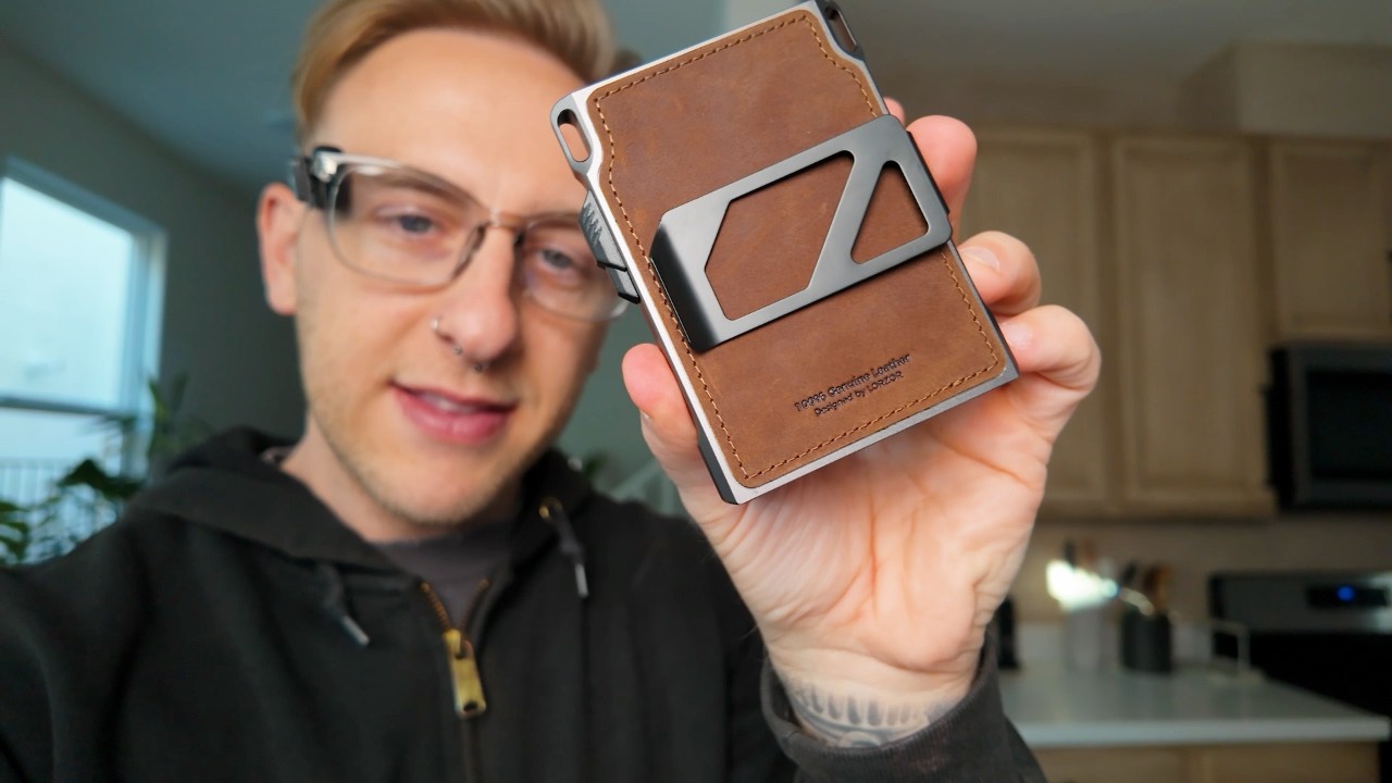 The Ultimate Men’s Wallet Gift 🎁 - LORZOR Slim Tactical Wallet Quick Look