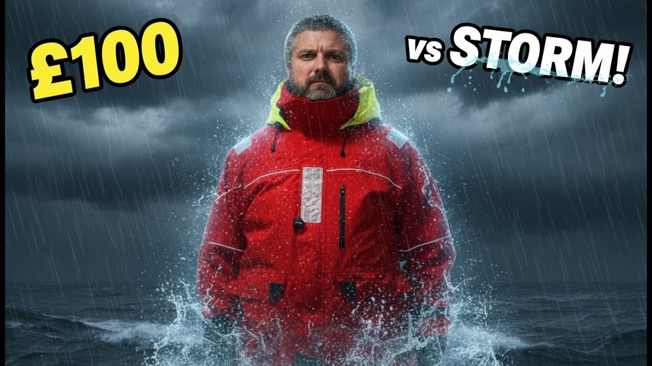 AliExpress Sailing Coat & Salopettes Review – Cheap Waterproof Sailing Gear Under £50 Tested!