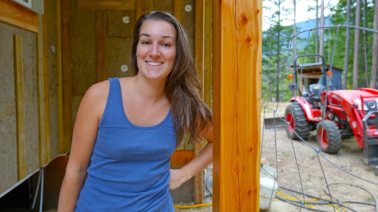 One Step Closer To Finishing The Exterior!