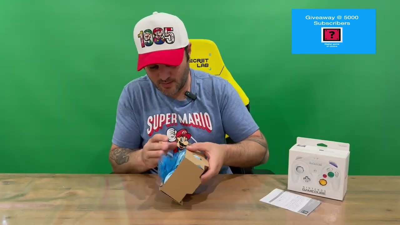 Ep 2843 - Nintendo Gamecube White Controller Unboxing