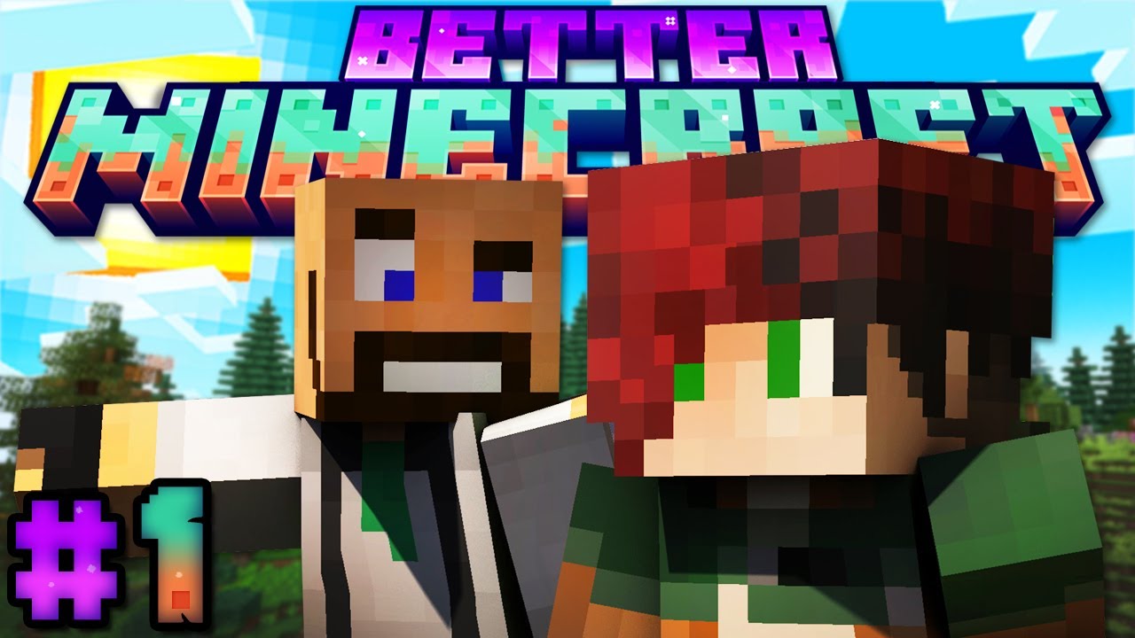 VECCHIO DUO, NUOVA SERIE - Better Minecraft #1 con @tearlessraptor