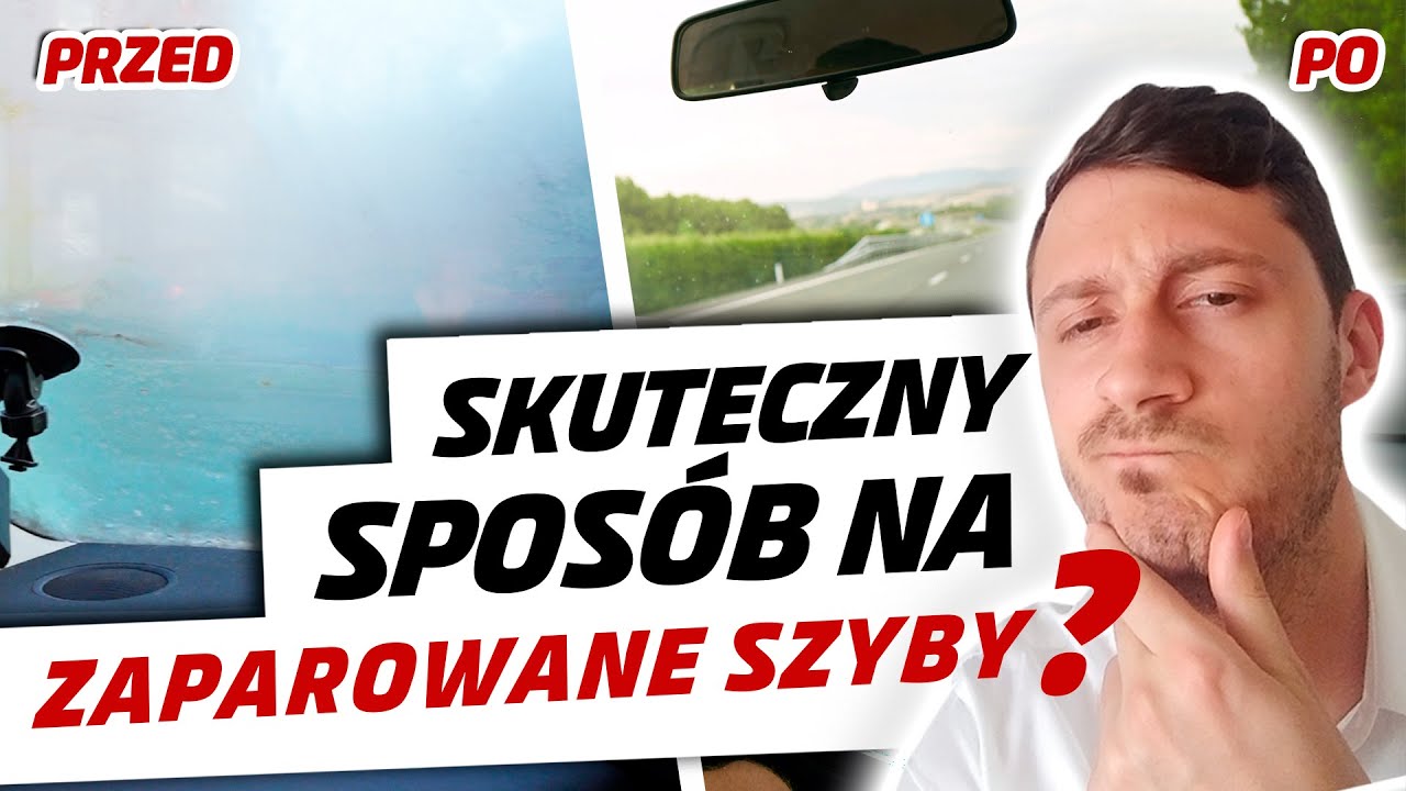 Zaparowane szyby w aucie? Pozbądź się problemu!